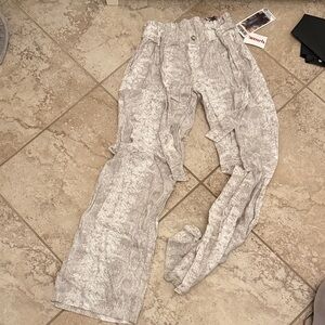 Rewash Gray Snake Print Pants